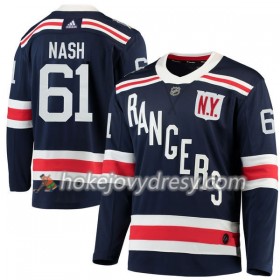 Pánské Hokejový Dres New York Rangers Rick Nash 61 2018 Winter Classic Adidas Modrá Authentic